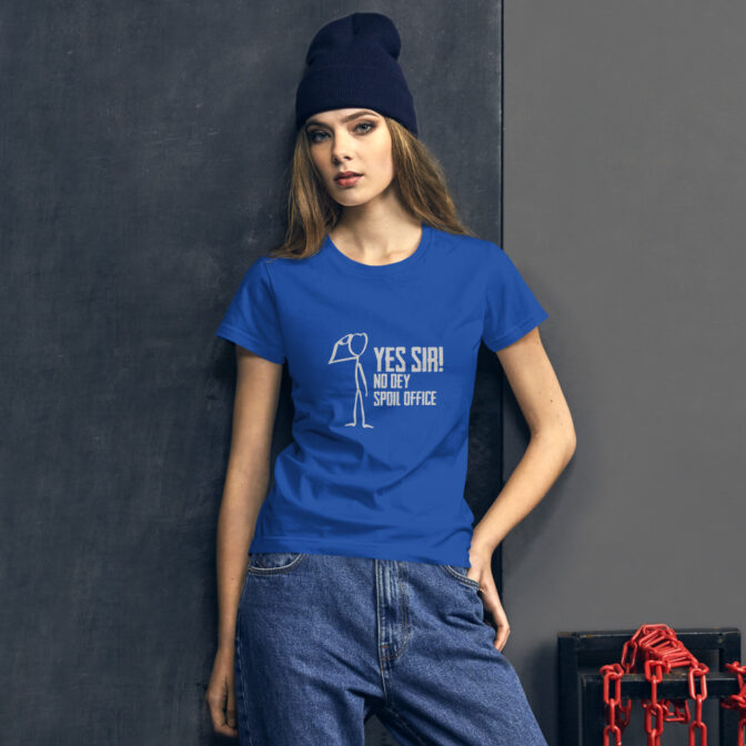 Women's Yes Sir! short sleeve t-shirt - Image 2